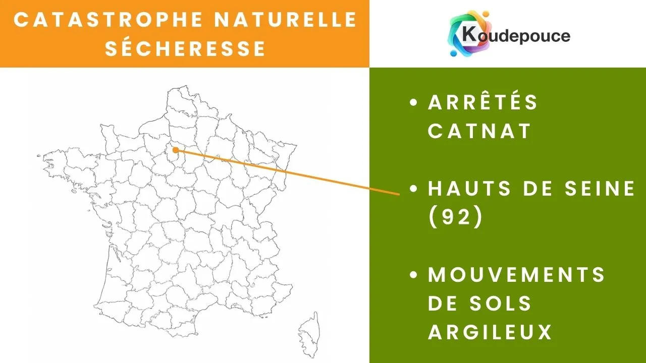 Catastrophes naturelles sécheresse Hauts-de-Seine